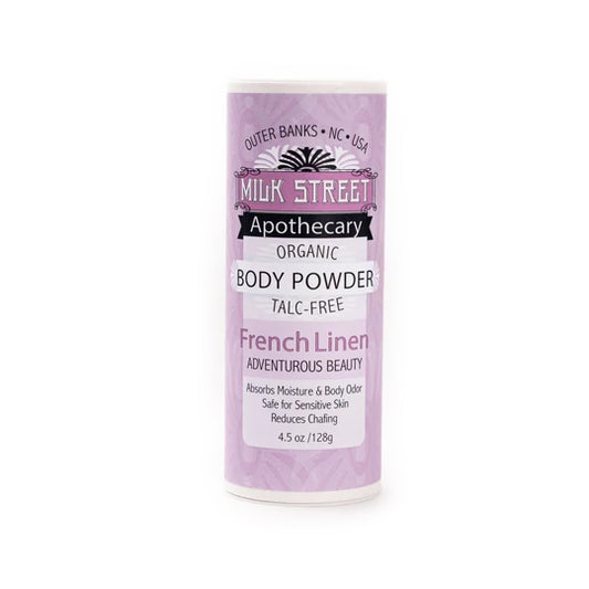 FRENCH LINEN - PATCHOULI, VEGAN DEODORIZING Body Powder