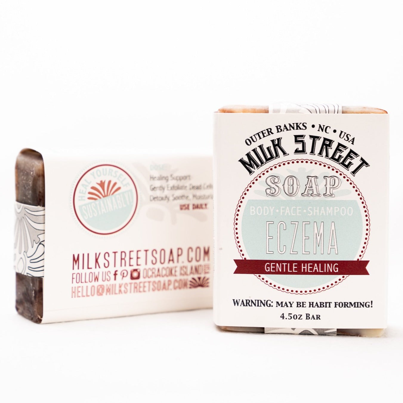 ECZEMA BAR - Sensitive Skin Safe GOAT MILK Specialty Soap Bar