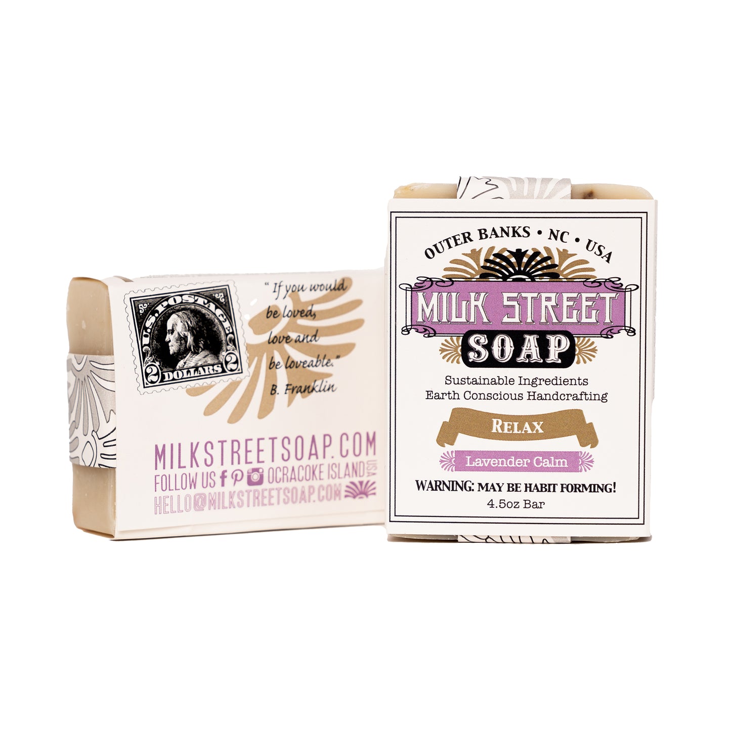 RELAX - Lavender GOAT MILK Soap Bar