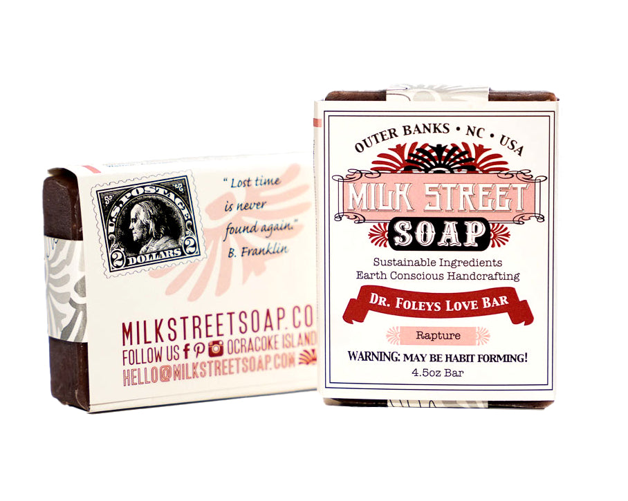 DR. FOLEY'S LOVE BAR - Patchouli VEGAN Soap Bar!!