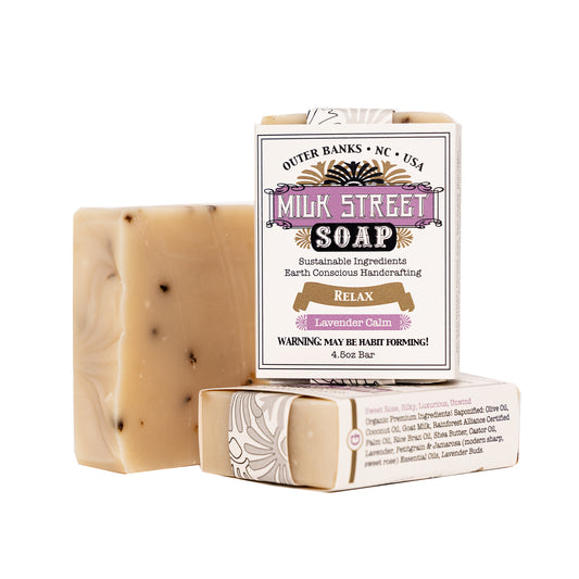 RELAX - Lavender GOAT MILK Soap Bar