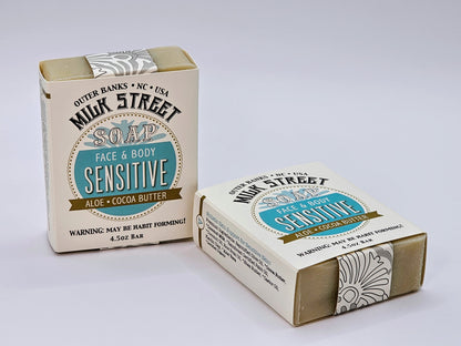 SENSITIVE SKIN - Unscented VEGAN Specialty Soap Bar