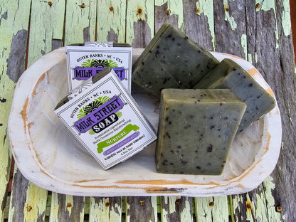 NURTURE - Lemongrass & Mint GOAT MILK Soap Bar