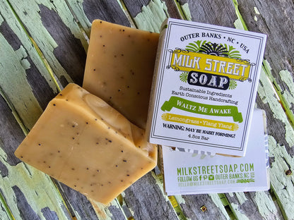 WALTZ ME AWAKE - Ylang Ylang & Lemongrass VEGAN Soap Bar