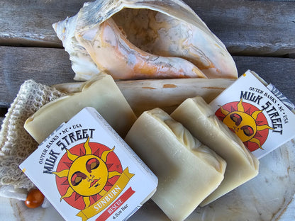 SUNBURN BAR - Unscented VEGAN Specialty Soap Bar