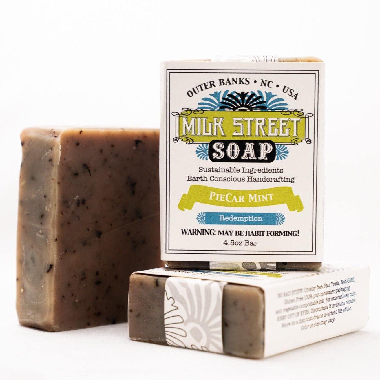 PieCAR MINT - Minty GOAT MILK Soap Bar