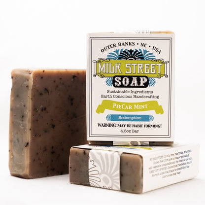 PieCAR MINT - Minty Lavender GOAT MILK Soap Bar