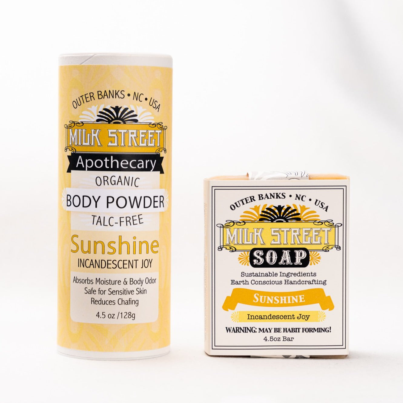 SUNSHINE - Lemongrass Deodorizing VEGAN Body Powder