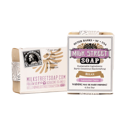 RELAX - Lavender GOAT MILK Soap Bar