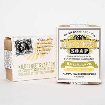 WALTZ ME AWAKE - Ylang Ylang & Lemongrass VEGAN Soap Bar