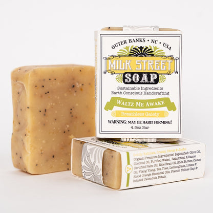 WALTZ ME AWAKE - Ylang Ylang & Lemongrass VEGAN Soap Bar