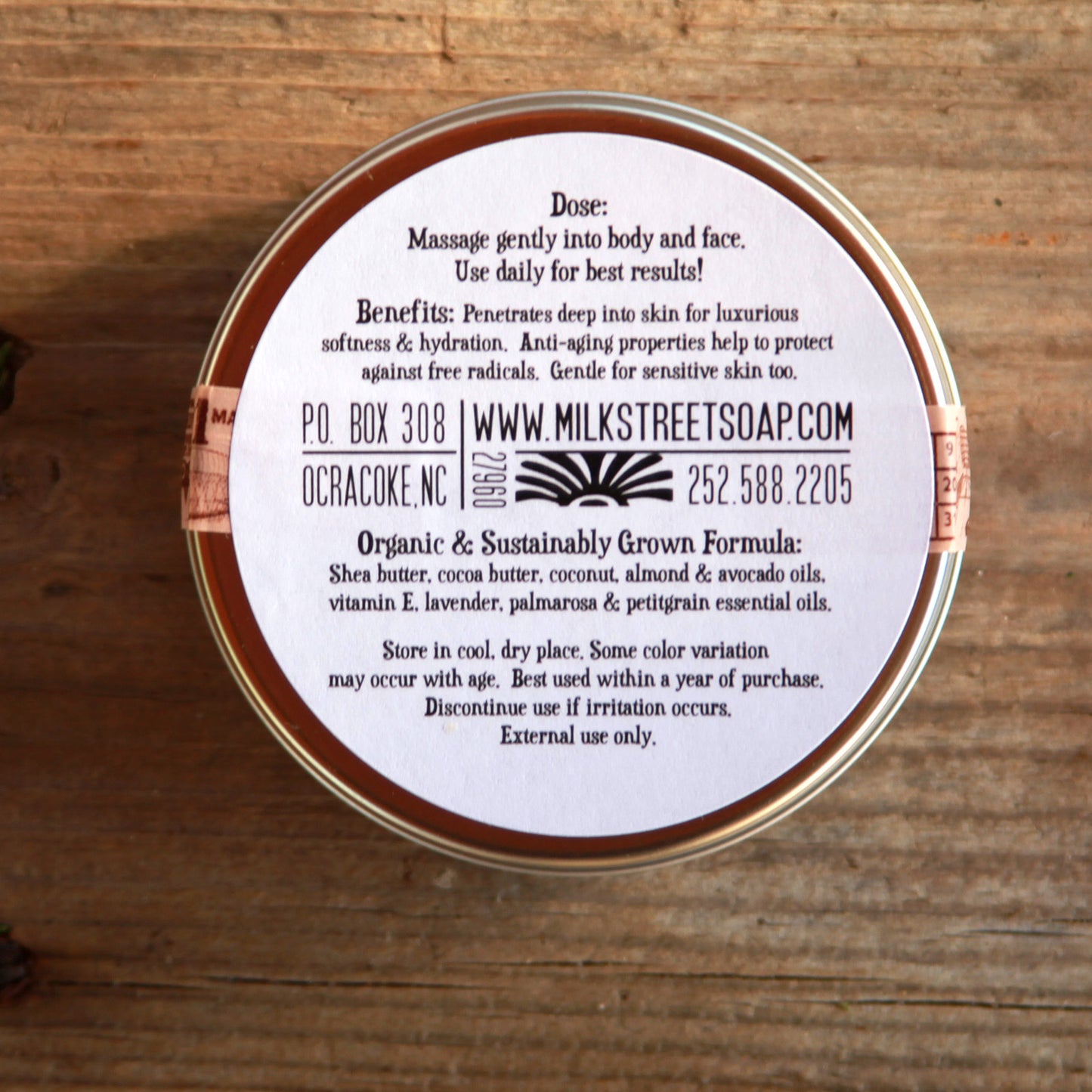 RELAX LAVENDER VEGAN SHEA BODY BUTTER